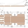 Массажный стол c двумя электроприводами X203P в Нижнем Новгороде