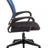 TopChairs ST-Basic офисное сетка/ткань синий крестовина пластик механизм Пиастра в Нижнем Новгороде