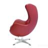 Кресло EGG STYLE CHAIR красный, натуральная кожа в Нижнем Новгороде