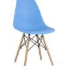 Стул Eames DSW голубой, литой полипропилен, стальной каркас, массив бука, 4 шт. в Нижнем Новгороде