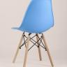 Стул Eames DSW голубой, литой полипропилен, стальной каркас, массив бука, 4 шт. в Нижнем Новгороде
