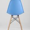 Стул Eames DSW голубой, литой полипропилен, стальной каркас, массив бука, 4 шт. в Нижнем Новгороде