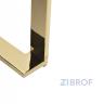 Тумбочка Golden Prism коричневая/золото в Нижнем Новгороде