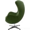 Кресло EGG STYLE CHAIR зеленый, искусственная замша в Нижнем Новгороде