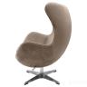 Кресло EGG STYLE CHAIR латте, искусственная замша в Нижнем Новгороде