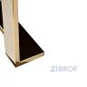 Стол журнальный низкий Golden Prism коричневый/золото в Нижнем Новгороде