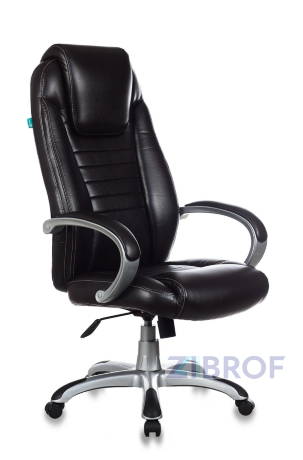 для руководителя офисное Бюрократ T-9923/BROWN-PU темно-коричневый Lincoln Brown экокожа в Нижнем Новгороде