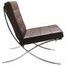 Кресло BARCELONA CHAIR коричневый в Нижнем Новгороде