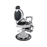 ВИНТАЖНОЕ БАРБЕР КРЕСЛО VINTAGE 004 (WHITE) BLACK в Нижнем Новгороде