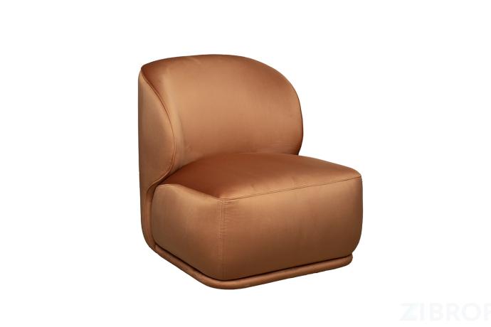 Кресло Capri Basic, велюр терракотовый Colt006-TER 80*90*82см в Нижнем Новгороде