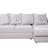 Диван Sorrento 230 с канапе трехмест.раскл (Еврокнижка) Koza3803-SVSER+Nev83 230*156*90см в Нижнем Новгороде
