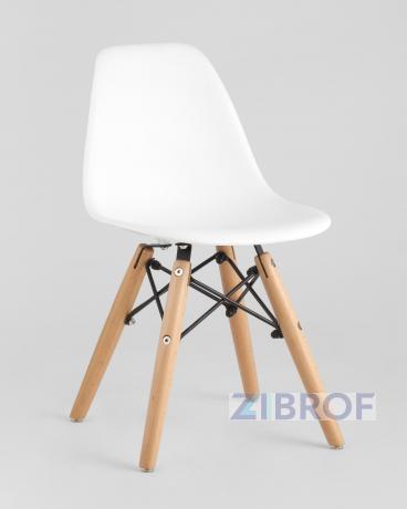 Комплект детский Eames стол и 3 стула белые в Нижнем Новгороде
